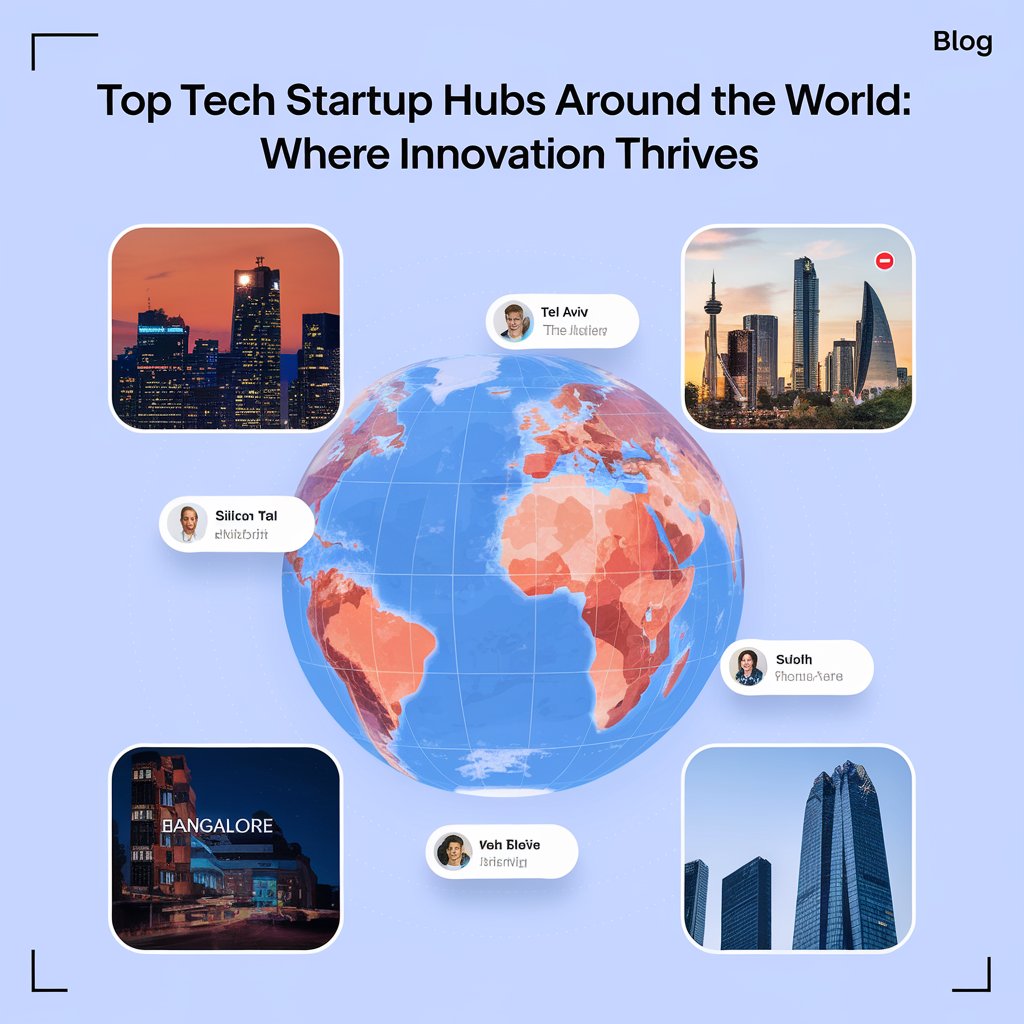 "Top Tech Startup Hubs Around the World: Where Innovation Thrives"