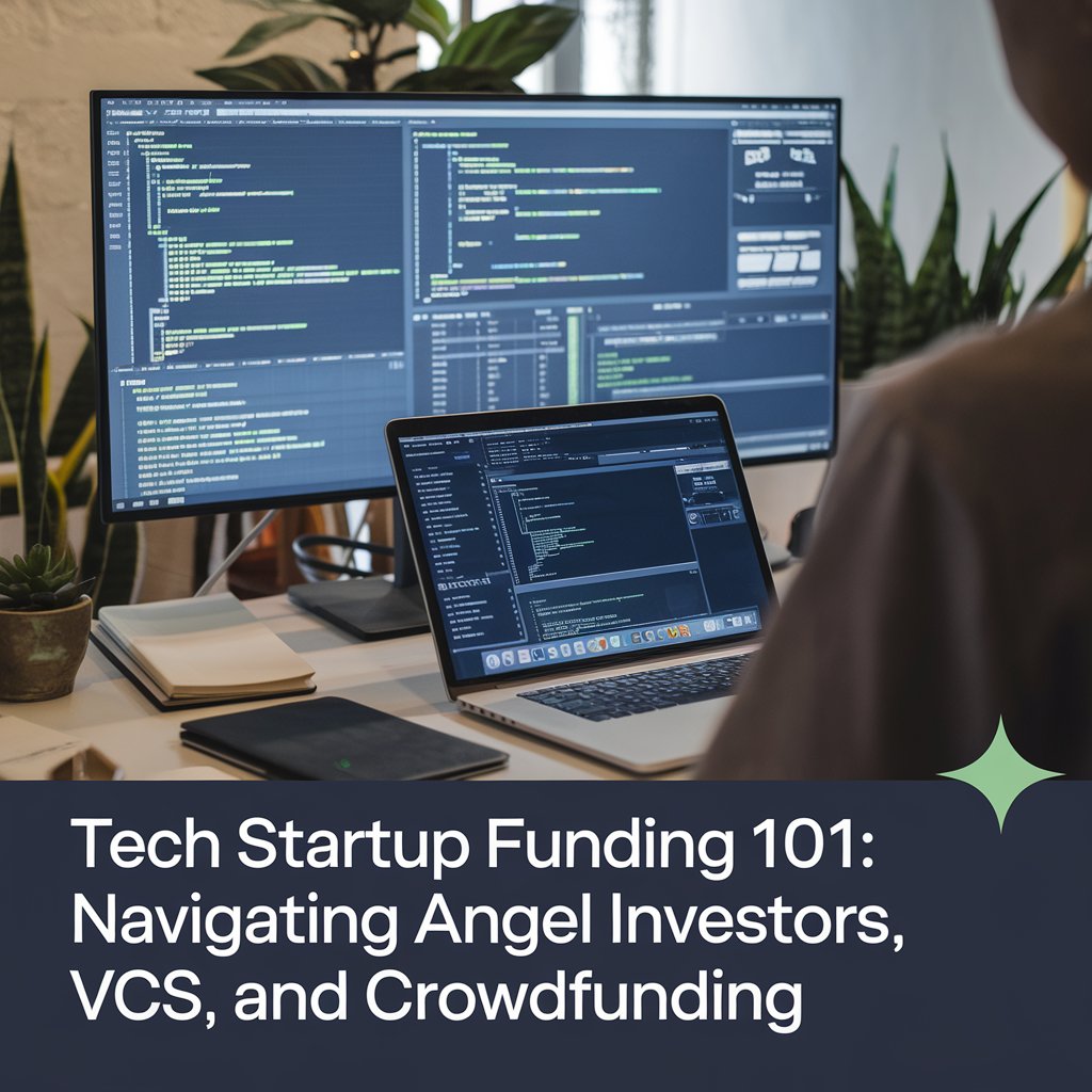 "Tech Startup Funding 101: Navigating Angel Investors, VCs, and Crowdfunding"